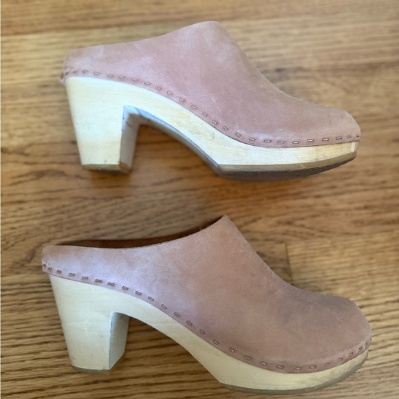 Bryr high heel clogs in clay - Picture 5 of 6